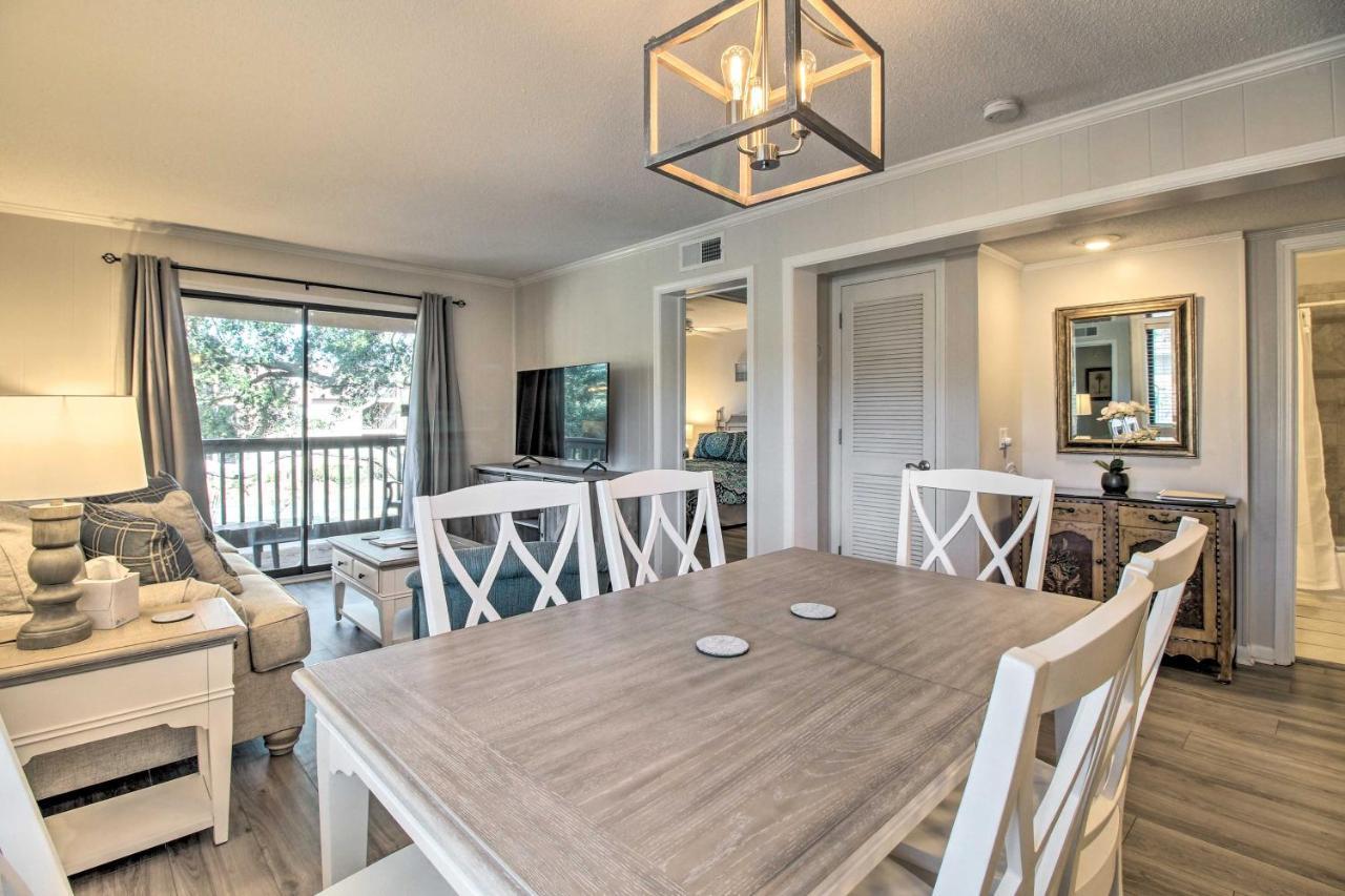 Hilton Head Condo - Beachfront Community! Гілтон-Гед-Айленд Екстер'єр фото