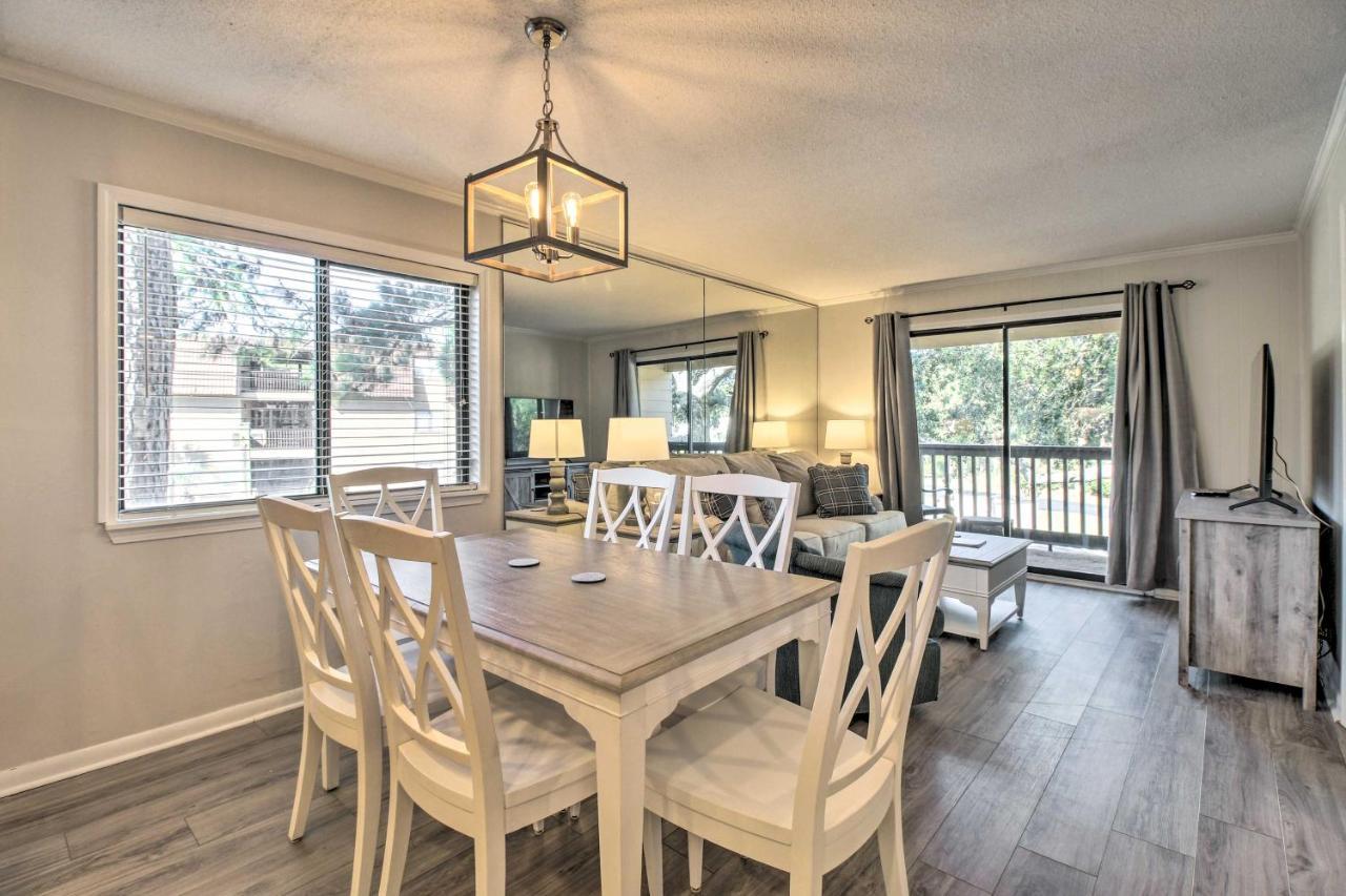 Hilton Head Condo - Beachfront Community! Гілтон-Гед-Айленд Екстер'єр фото